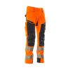 Afbeelding van Mascot Accelerate Safe Broek met kniezakken | 19279-510 | 14010-hi-vis oranje/donkermarine