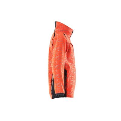 Foto van Softshell jas voor kinderen | 19902-291 | 22210-Hivis rood/donkermarine