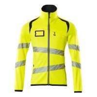 Mascot Accelerate Safe Fleecetrui met rits | 19103-315 | 17010-hi-vis geel/donkermarine