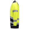 Afbeelding van Sweater Multinorm Bicolor | fluorgeel/donkermarine | 303002-17010 | TRICORP SAFETY