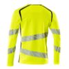 Afbeelding van Mascot Accelerate Safe T-shirt, met lange mouwen | 19081-771 | 17010-hi-vis geel/donkermarine