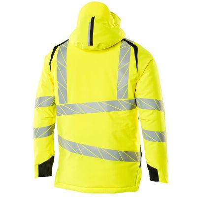 Foto van Mascot Accelerate Safe Winterjas | 19035-449 | 1709-hi-vis geel/zwart