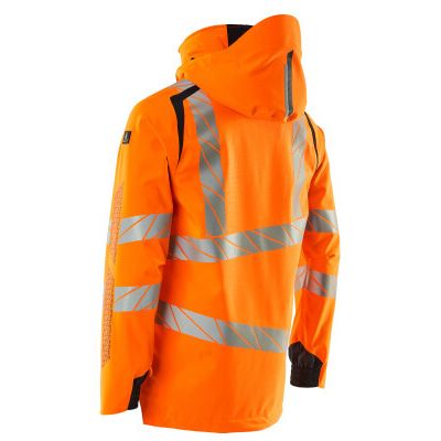 Foto van Mascot Accelerate Safe Shell jas | 19001-449 | 14010-hi-vis oranje/donkermarine