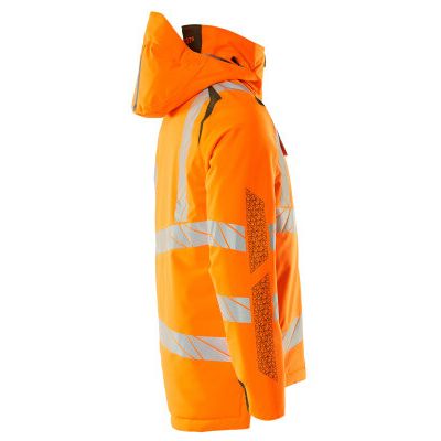 Foto van Mascot Accelerate Safe Winterjas | 19035-449 | 1433-hi-vis oranje/mosgroen