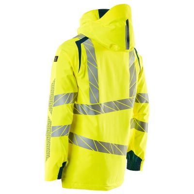 Foto van Mascot Accelerate Safe Shell jas | 19001-449 | 1744-hi-vis geel/donkerpetrol