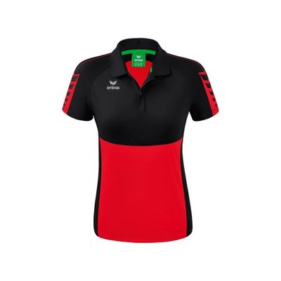 Foto van ERIMA Six Wings polo Dames | rood/zwart | 1112246