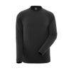 Afbeelding van T-shirt, lange mouwen, moderne pasvorm | 18581-965 | 09-zwart