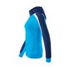 Afbeelding van Liga 2.0 trainingsjack met capuchon Dames | curaçao/new navy/wit | 1071856