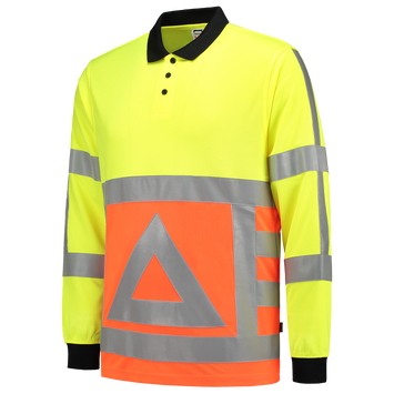 Poloshirt Verkeersregelaar Lange Mouw | oranje/geel | 203002-1417 | TRICORP SAFETY Foto van Poloshirt Verkeersregelaar Lange Mouw | oranje/geel | 203002-1417 | TRICORP SAFETY
