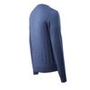 Afbeelding van Gebreide trui ronde hals, met merinowol | 50636-989 | 041-blauw-melee