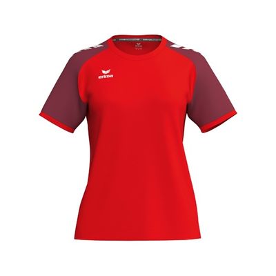 Foto van ERIMA WINGS Jersey Shortsleeve Dames | rood/bordeaux | 3132610