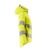 Afbeelding van Softshell jack, damesmodel, EN20471 | 18512-246 | 017-hi-vis geel