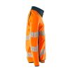 Afbeelding van Mascot Accelerate Safe Sweatshirt met rits | 19184-781 | 1444-hi-vis oranje/donkerpetrol