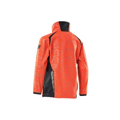 Foto van Softshell jas voor kinderen | 19902-291 | 22210-Hivis rood/donkermarine