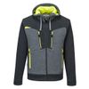 Afbeelding van PortWest DX4 Hoodie met rits Metal Grijs| DX472