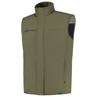 Foto van Tech Shell Bodywarmer RE2050 | legergroen | 402709-13 | TRICORP WORKWEAR
