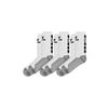 Afbeelding van 3 paar CLASSIC 5-C sokken | wit/zwart | 2181911
