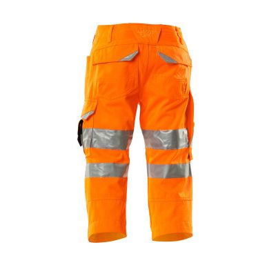 Foto van Driekwart broek met kniezakken, klasse 2 | 17549-860 | 014-hi-vis oranje