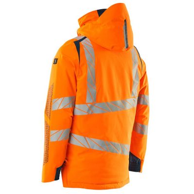 Foto van Mascot Accelerate Safe Winterjas | 19035-449 | 1444-hi-vis oranje/donkerpetrol