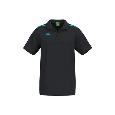 Erima CMPT 3 Wings poloshirt unisex, 2112556, zwart/curacao
