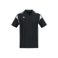 Erima Celebrate 125 poloshirt unisex, 1112504, zwart/slategrey