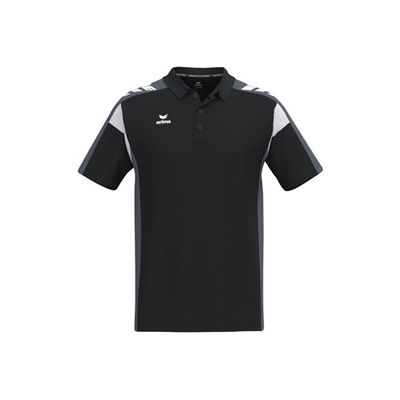Erima Celebrate 125 poloshirt unisex, 1112504, zwart/slategrey
