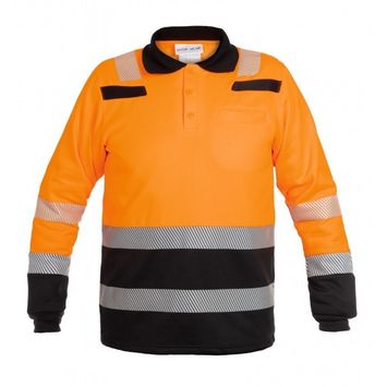 Foto van Hydrowear Tokio sweatshirt EN471 | 040470-149 | oranje/zwart