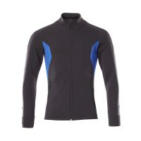 Mascot 18484-962 Sweatshirt met rits donker marine/azur blauw