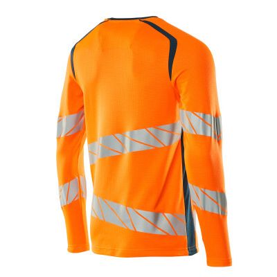 Foto van Mascot Accelerate Safe T-shirt, met lange mouwen | 19081-771 | 1444-hi-vis oranje/donkerpetrol