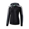 Afbeelding van Liga 2.0 trainingsjack met capuchon Dames | zwart/wit/donkergrijs | 1071854
