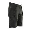 Afbeelding van Shorts, afneembare spijkerzakken,stretch | 17149-311 | 09-zwart