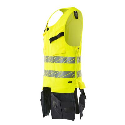 Foto van Mascot Accelerate Safe Gereedschapsvest | 19589-711 | 17010-hi-vis geel/donkermarine