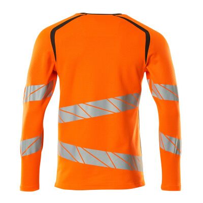 Foto van Mascot Accelerate Safe T-shirt, met lange mouwen | 19081-771 | 1418-hi-vis oranje/donkerantraciet