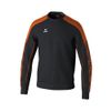 Afbeelding van ERIMA EVO STAR sweatshirt Kinderen | zwart/oranje | 1072421
