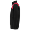 Afbeelding van Sweatvest Bicolor Naden | zwart/rood | 302014-0902 | TRICORP WORKWEAR