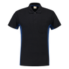 Afbeelding van Poloshirt Bicolor Borstzak | marine/korenblauw | 202002-0111 | TRICORP WORKWEAR