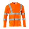 Afbeelding van T-shirt, V-hals, lange mouwen, klasse 3 | 18281-995 | 014-hi-vis oranje