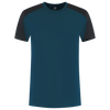 Afbeelding van T-shirt Bicolor Redefined | petrol/zwart | 106106-9309 | TRICORP WORKWEAR