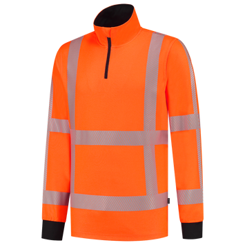 Zip Sweater RWS Revisible | fluororanje | 303701-14 | TRICORP SAFETY Foto van Zip Sweater RWS Revisible | fluororanje | 303701-14 | TRICORP SAFETY