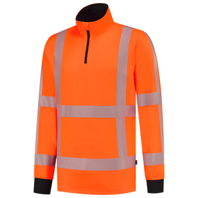 Foto van Zip Sweater RWS Revisible | fluororanje | 303701-14 | TRICORP SAFETY