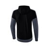 Afbeelding van Squad trainingsjack met capuchon | zwart/slate grey | 1032047