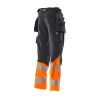 Afbeelding van Mascot Accelerate Safe Broek met spijkerzakken | 19131-711 | 01014-donkermarine/hi-vis oranje