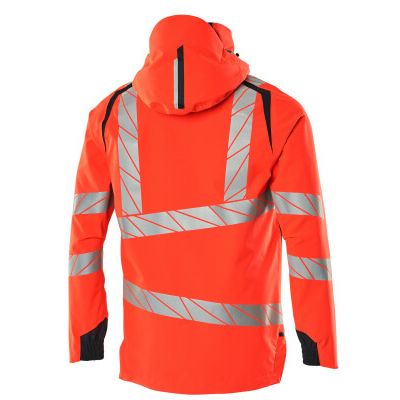 Foto van Mascot Accelerate Safe Shell jas | 19001-449 | 22210-hi-vis rood/donkermarine