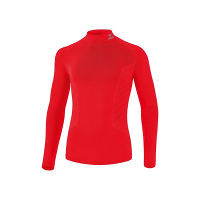 Athletic longsleeve met opstaande kraag Kinderen | rood | 2252111