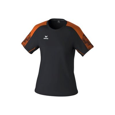 Foto van ERIMA EVO STAR T-Shirt Dames | zwart/oranje | 1082421
