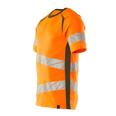 Foto van Mascot Accelerate Safe T-shirt | 19082-771 | 1433-hi-vis oranje/mosgroen