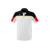 Afbeelding van ERIMA CHANGE by erima polo Unisex | wit/zwart/rood | 1112309