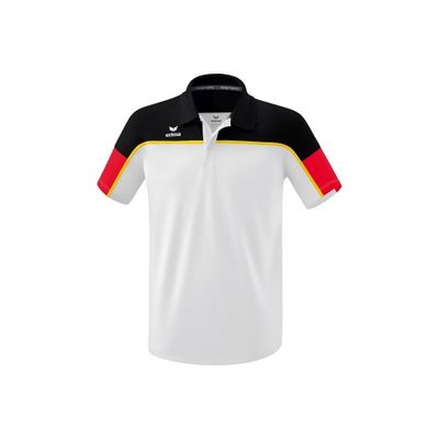 Foto van ERIMA CHANGE by erima polo Unisex | wit/zwart/rood | 1112309