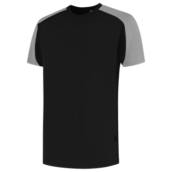 Foto van T-shirt Bicolor Redefined | zwart/grijs | 106106-09 | TRICORP WORKWEAR