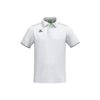ERIMA CMPT Poloshirt Unisex | wit/zwart | 2112518